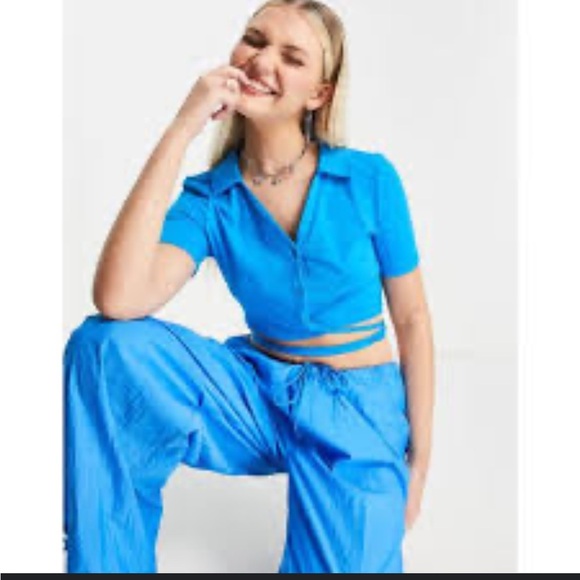 Noisy May Crop Shirt NWT - Picture 1 of 5